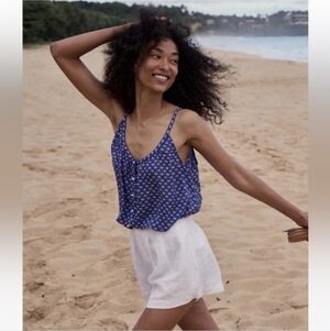 DÔEN Nalina Top Borde De Mer Size Medium NWOT